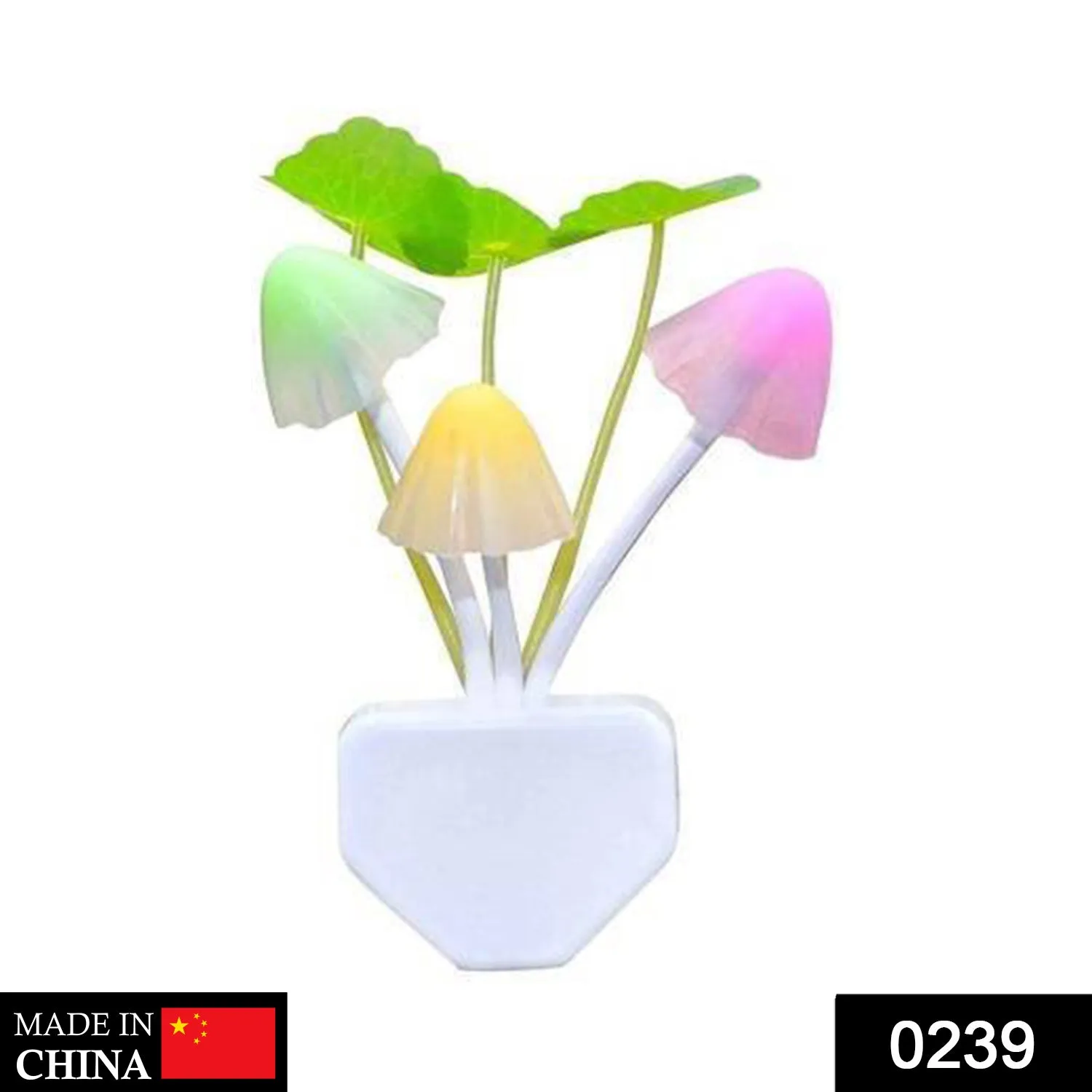 0239 Night Light Mushroom Lamp (Colorful)