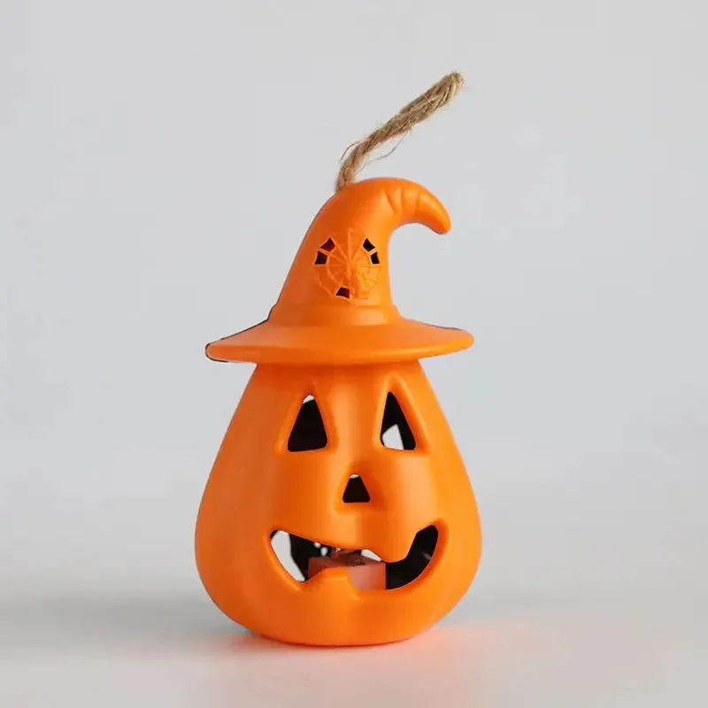 2-Pack: LED Lamp Halloween Pumpkin Light