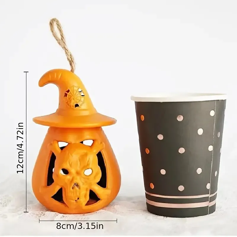 2-Pack: LED Lamp Halloween Pumpkin Light