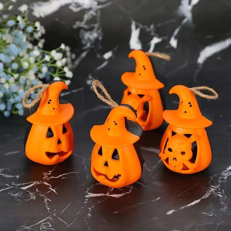 2-Pack: LED Lamp Halloween Pumpkin Light