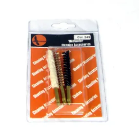 3 Piece Rifle Brush Set in Blister Pack 22/223