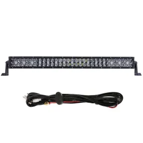 32 inch 5D Series Straight/Curved Combo Beam Double Row LED Light Bar for SUV ATV UTV Trucks Pickup Boat