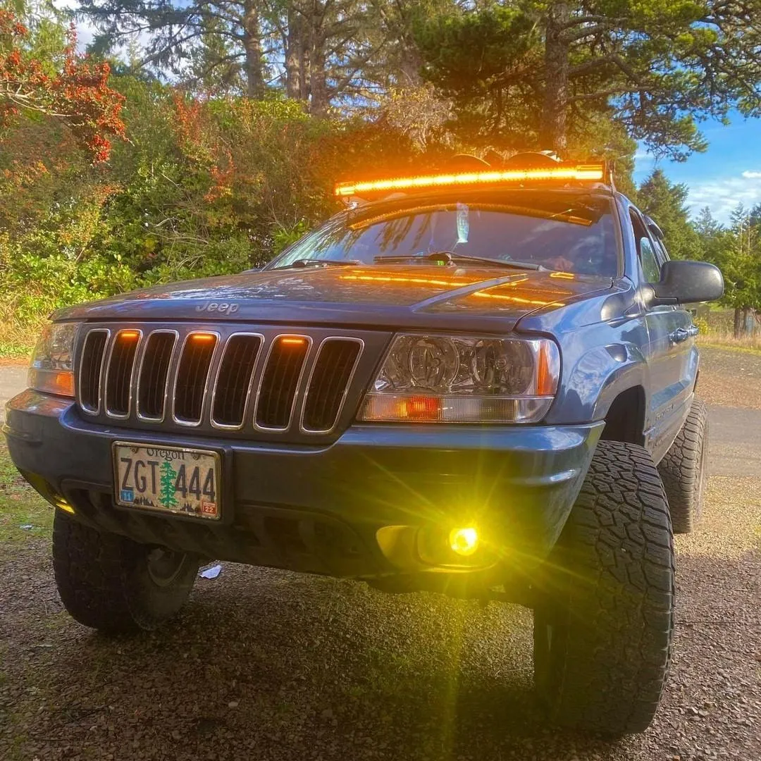 6 MODES SERIES White/Amber LED LIGHT BARS (22"-52")