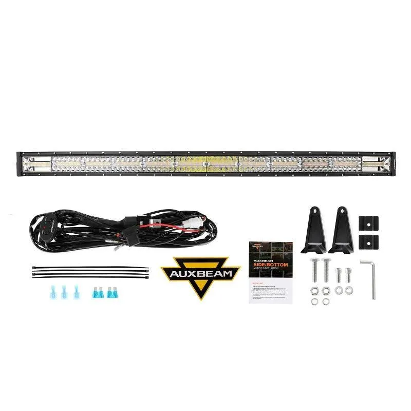 6 MODES SERIES White/Amber LED LIGHT BARS (22"-52")