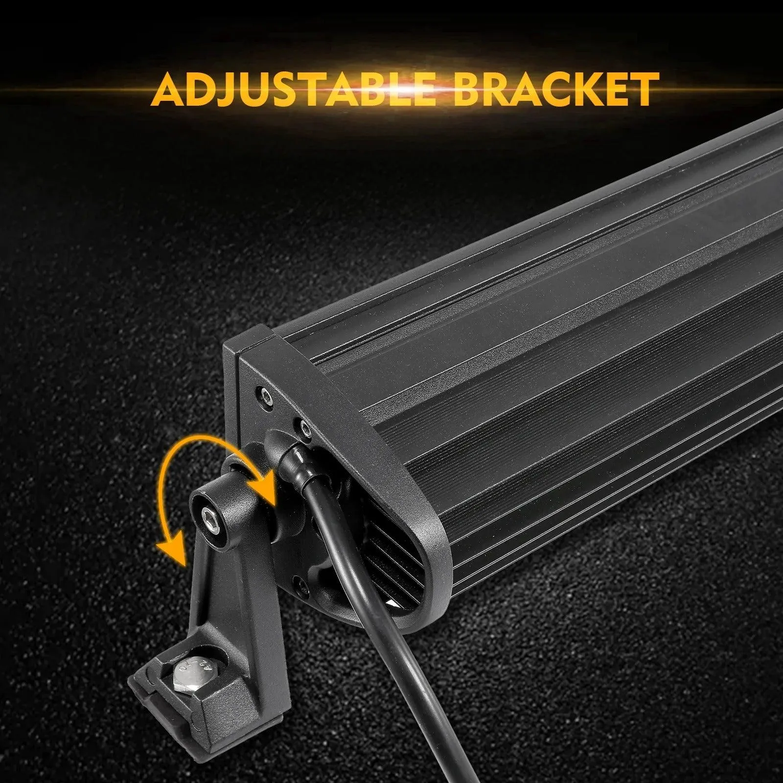 6 MODES SERIES White/Amber LED LIGHT BARS (22"-52")