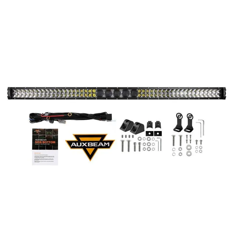 7" LED Halo Headlights   5D-PRO 52" Straight LED Light Bar   Windshield Mounting Brackets   18W Flood Beam Pod Lights Set for Jeep Wrangler TJ