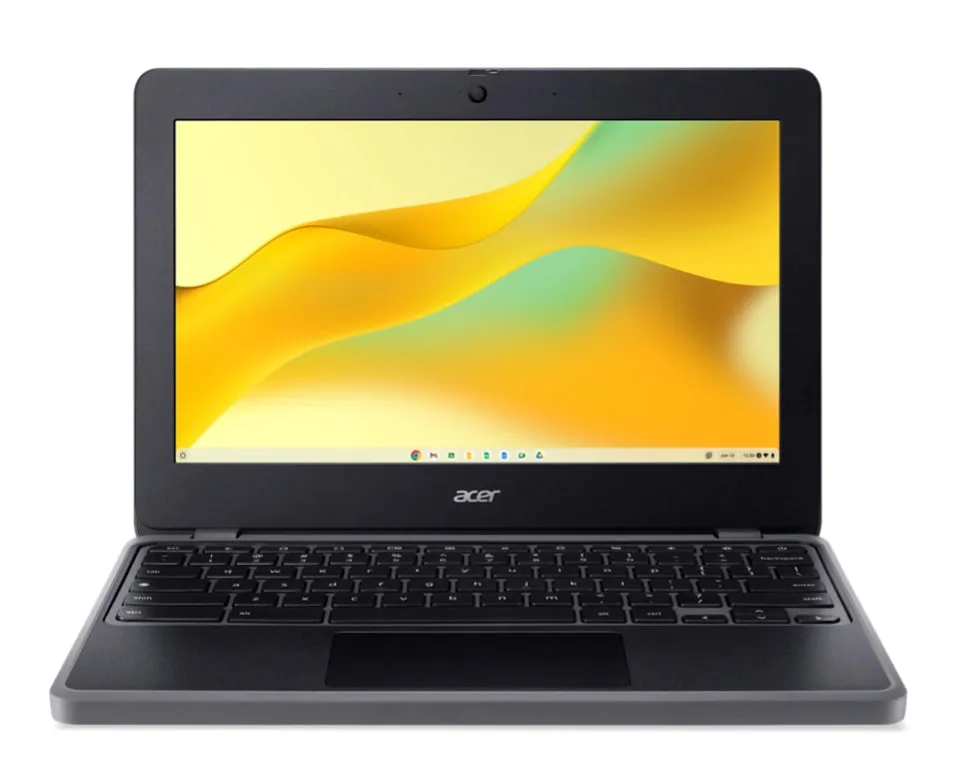 Acer Chromebook, Intel Celeron N100, 4 GB RAM, 64 GB Flash, 11.6" Inch HD Display, ChromeOS, Black