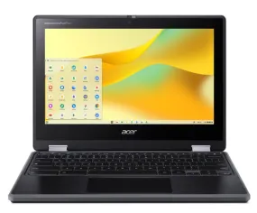 Acer, R756TN-TCO-C89K Chromebook Laptop, Intel N100, 4 GB RAM, 128 GB SS, 11.6" Inch HD Display, ChromeOS, Black