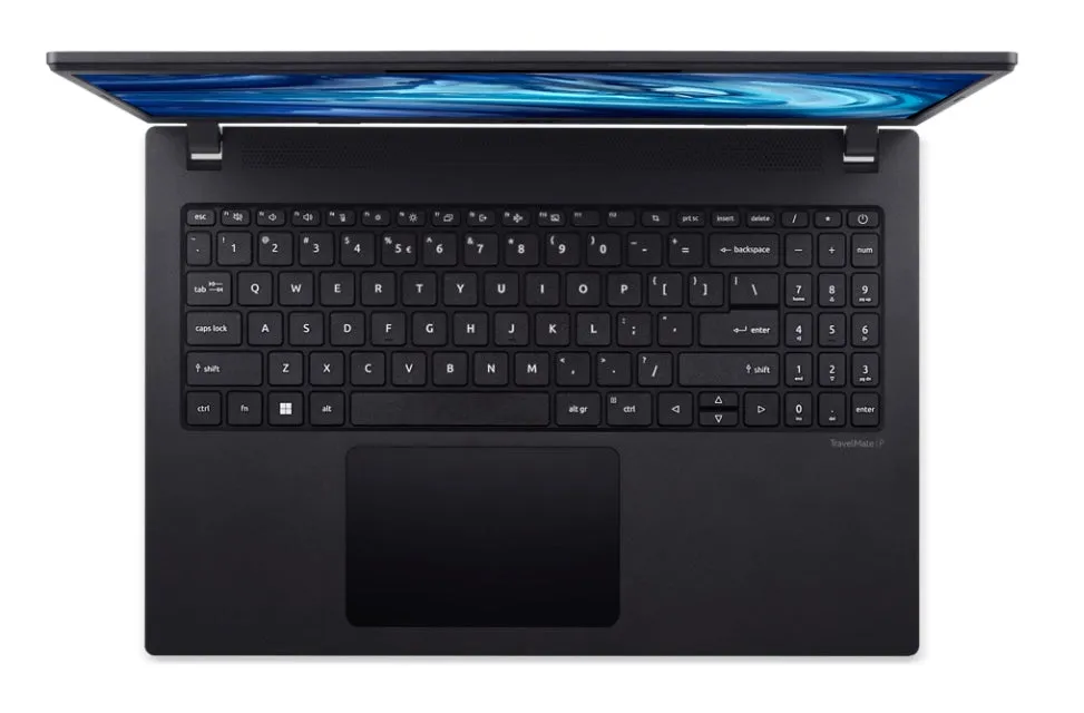 Acer TravelMate P2 Laptop, Intel Core i5-1235U, 16 GB RAM, 512 GB SSD, 15.6" Inch FHD Display, Win 11 Pro, Black