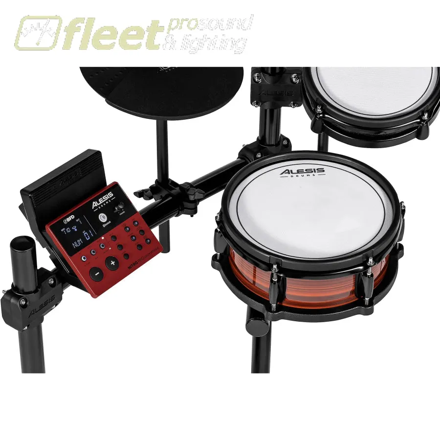 Alesis Nitro Pro XL 10-Piece Electronic Drum Kit With Mesh Heads & Bluetooth