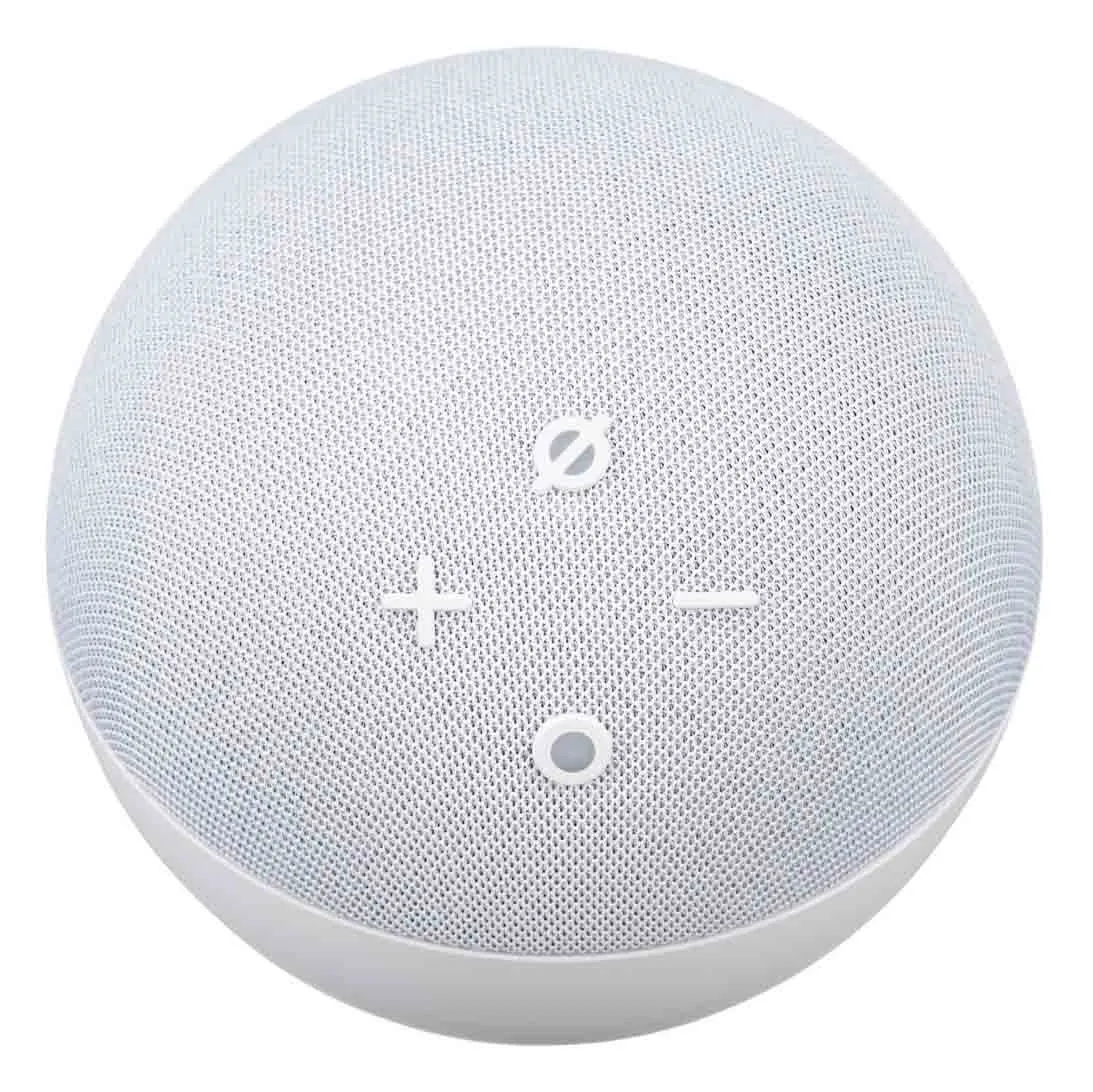 Amazon Echo Dot 5th Gen smart speaker, white