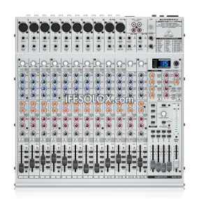 Behringer EURORACK UB2442FX-PRO 24 input 4-Bus Mic/Line Mixer with Premium Mic Preamplifiers and Multi-FX Processor - Brand New