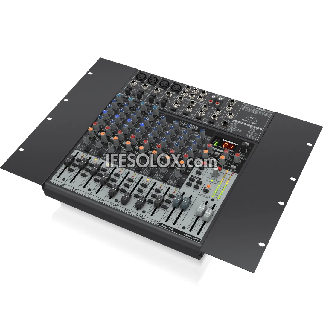 Behringer XENYX X1622USB 16-Input Mixer with XENYX Mic Preamps, Multi-FX Processors and USB Audio Interface - Brand New