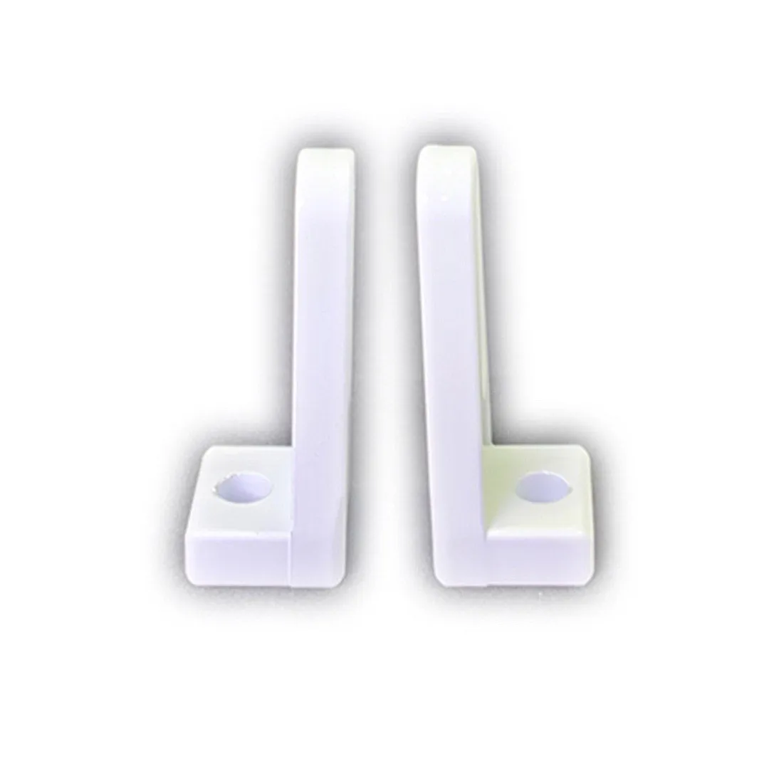 Billet Aluminum Light Bar "L" Mount - .375" Slot - Pair