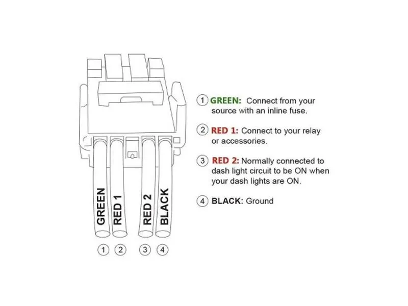 Cali Raised LED Small Style Toyota OEM Style LED Light Bar Switch