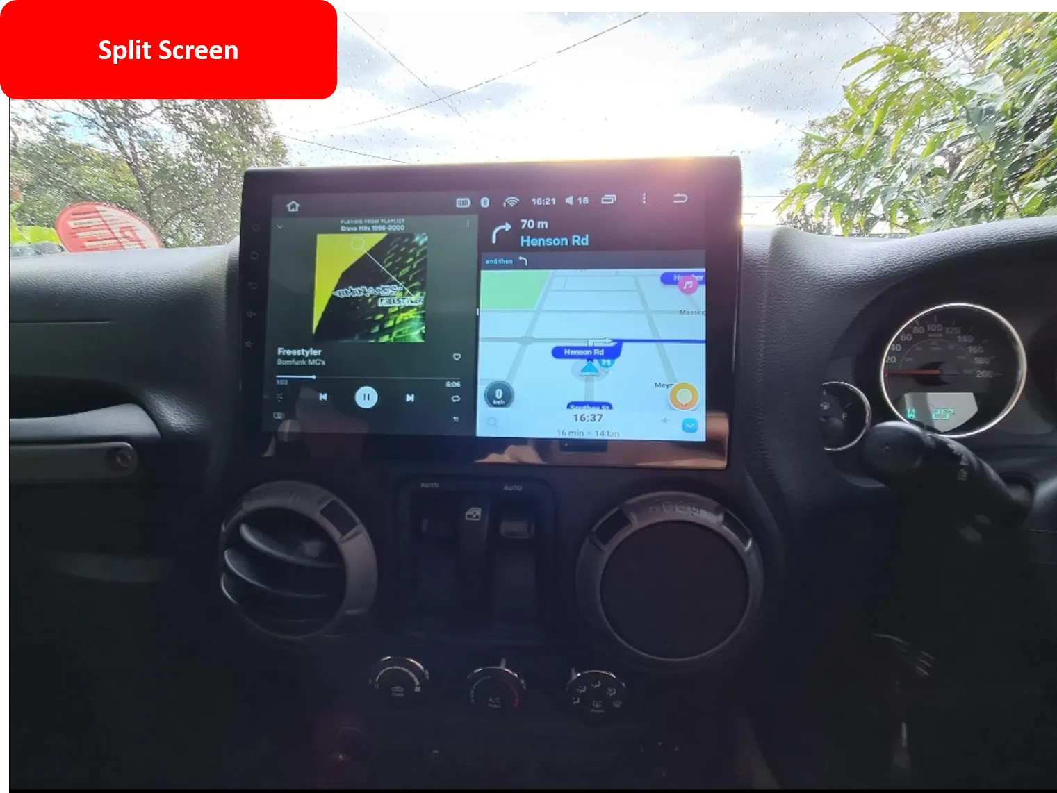 Car Dealz 10.2" Android 10.0 Honda CR-V CRV 2 2001 - 2006 In Dash Plus OEM Fascia