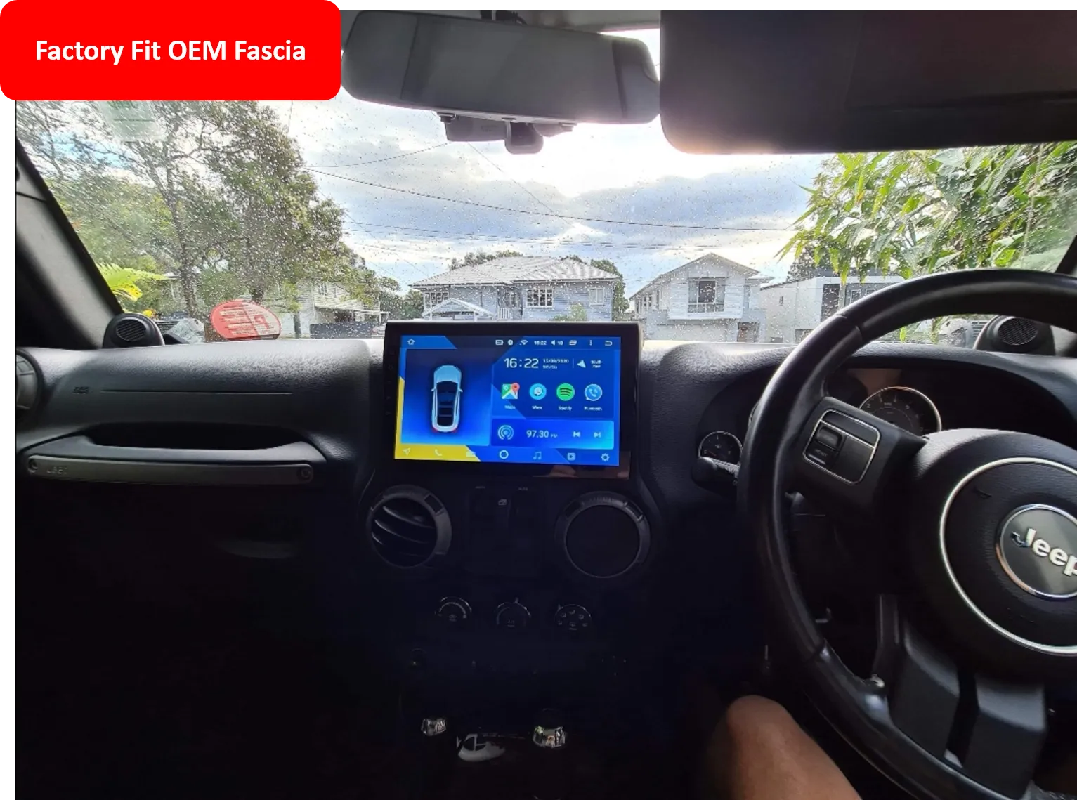 Car Dealz 10.2" Android 10.0 Honda CR-V CRV 2 2001 - 2006 In Dash Plus OEM Fascia