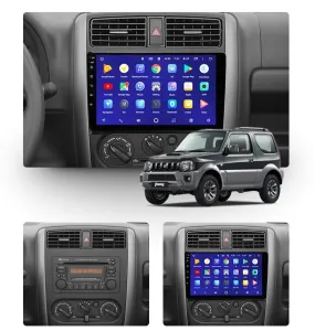 Car Dealz 10.2" Android 10.0 Suzuki Jimny 3 2005 - 2019 In Dash Plus OEM Fascia