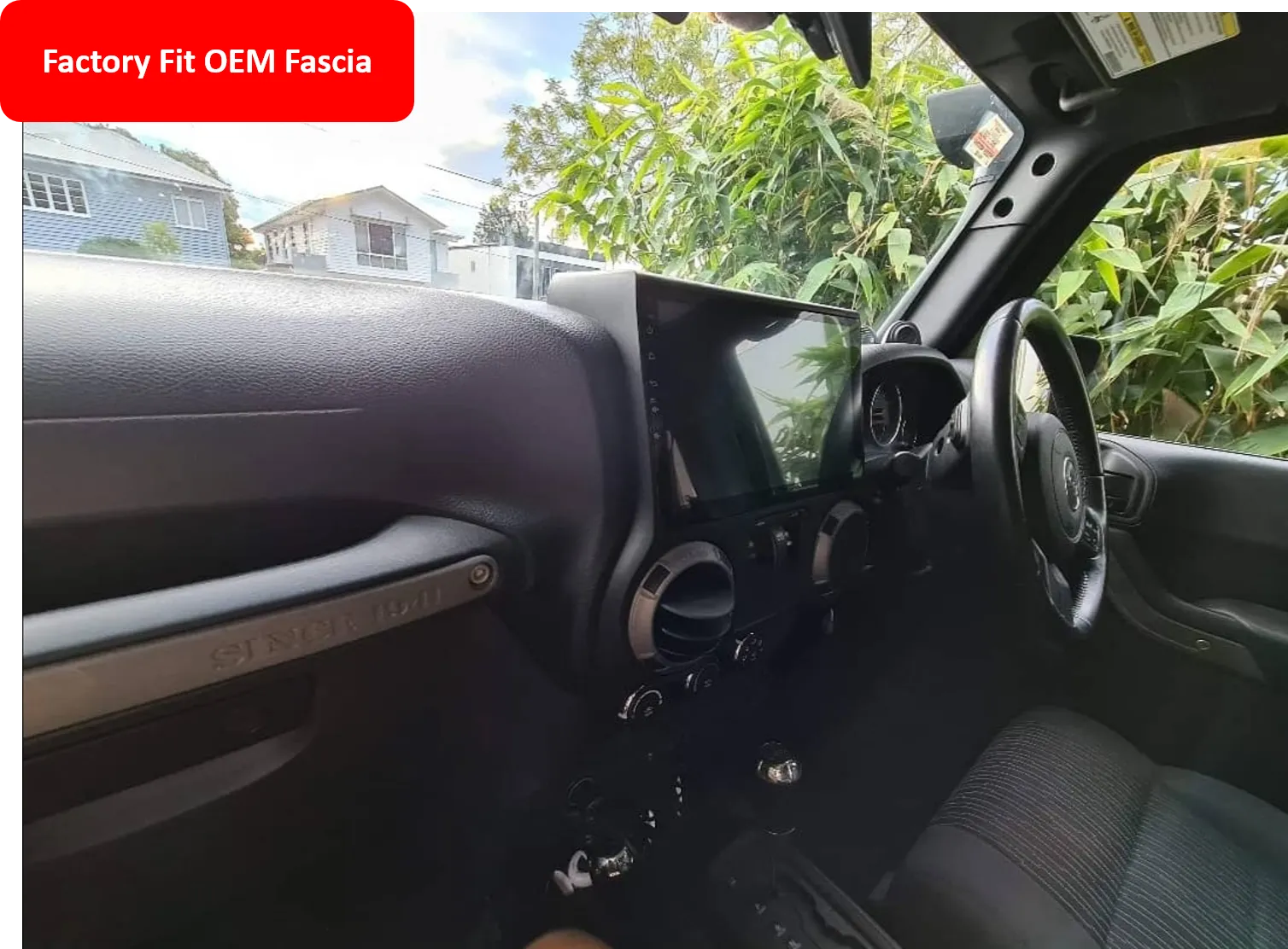 Car Dealz 10.2" Android 10.0 Suzuki Jimny 3 2005 - 2019 In Dash Plus OEM Fascia