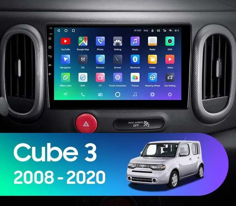 Car Dealz Premium Advanced 4G Data Model 10.2" Android 12.0 For Nissan Cube 3 Z12 2008 - 2020