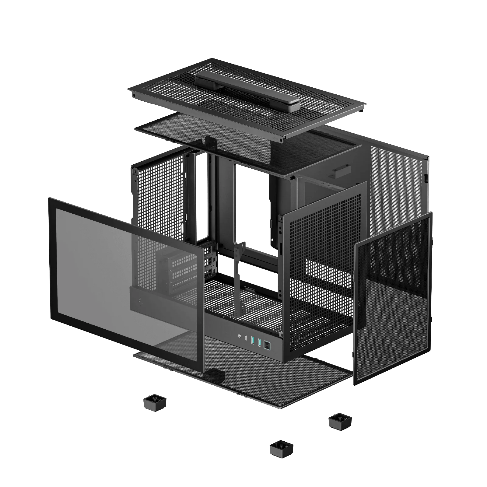 Deepcool CH160 Black Mini ITX PC Case