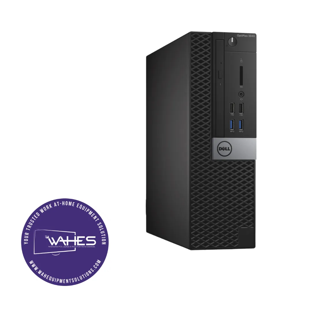 Dell Optiplex 3040 SFF Refurbished GRADE B Desktop CPU Tower ( Microsoft Office and Accessories): Intel i5-6500 @ 3.4 Ghz|8GB Ram|128GB SSD|WIN 11 PRO|Call Center Work from Home|School|Office