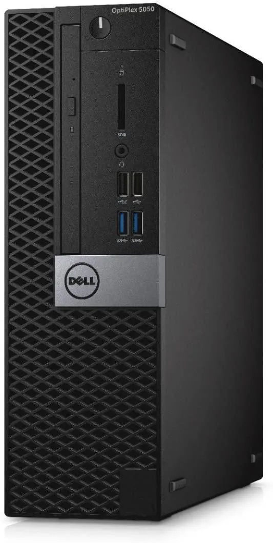 Dell OptiPlex 5050 (SFF) - Premium Business Desktop - Intel Core i5-6500 Quad Core @ 3.2 GHz (6th Gen), 32GB RAM, 1TB SSD, USB 3.0, Triple Screen Support: HDMI, DisplayPort x2, VGA, (Wi-Fi, Keyboard & Mouse) Certified Refurbished, 1 Year Warranty