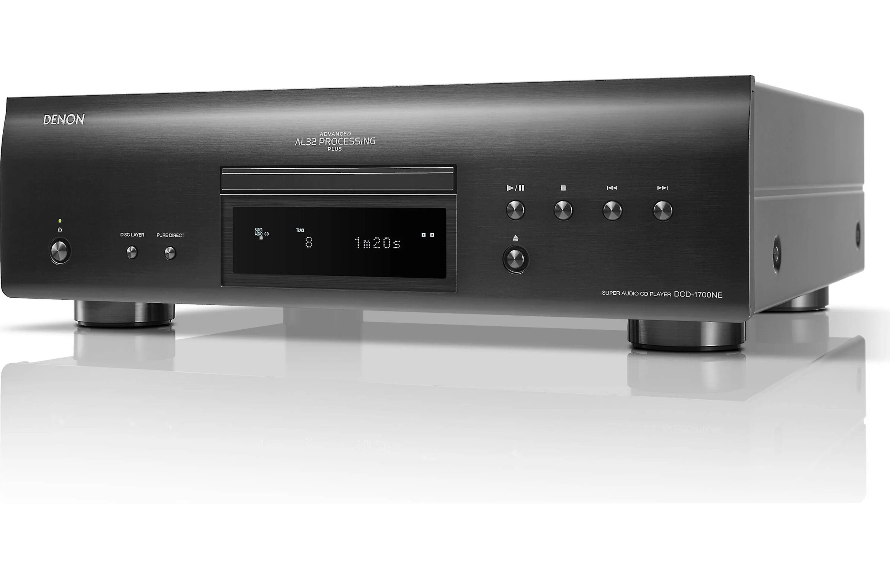 Denon DCD-1700NE CD/SACD player with Advanced AL32 Processing Plus Open Box