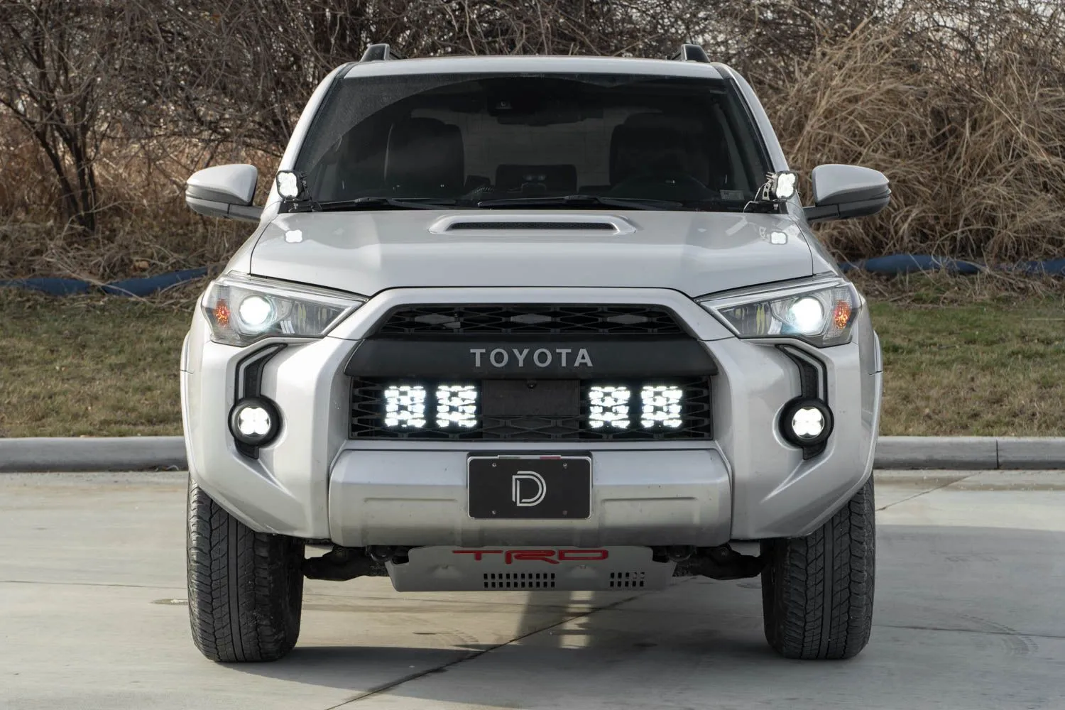 Diode Dynamics SS5 Stealth Grille LED Pod Kit For 4Runner (2014-2024)