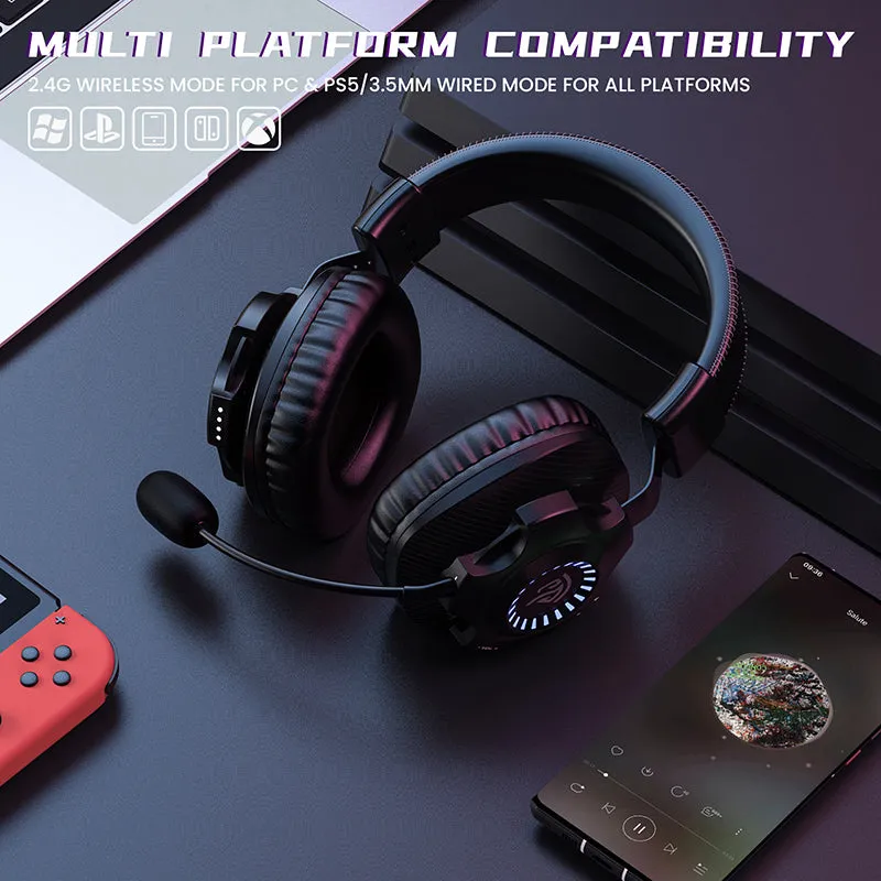 EasySMX® V07W Gaming Headset with Wireless Connection