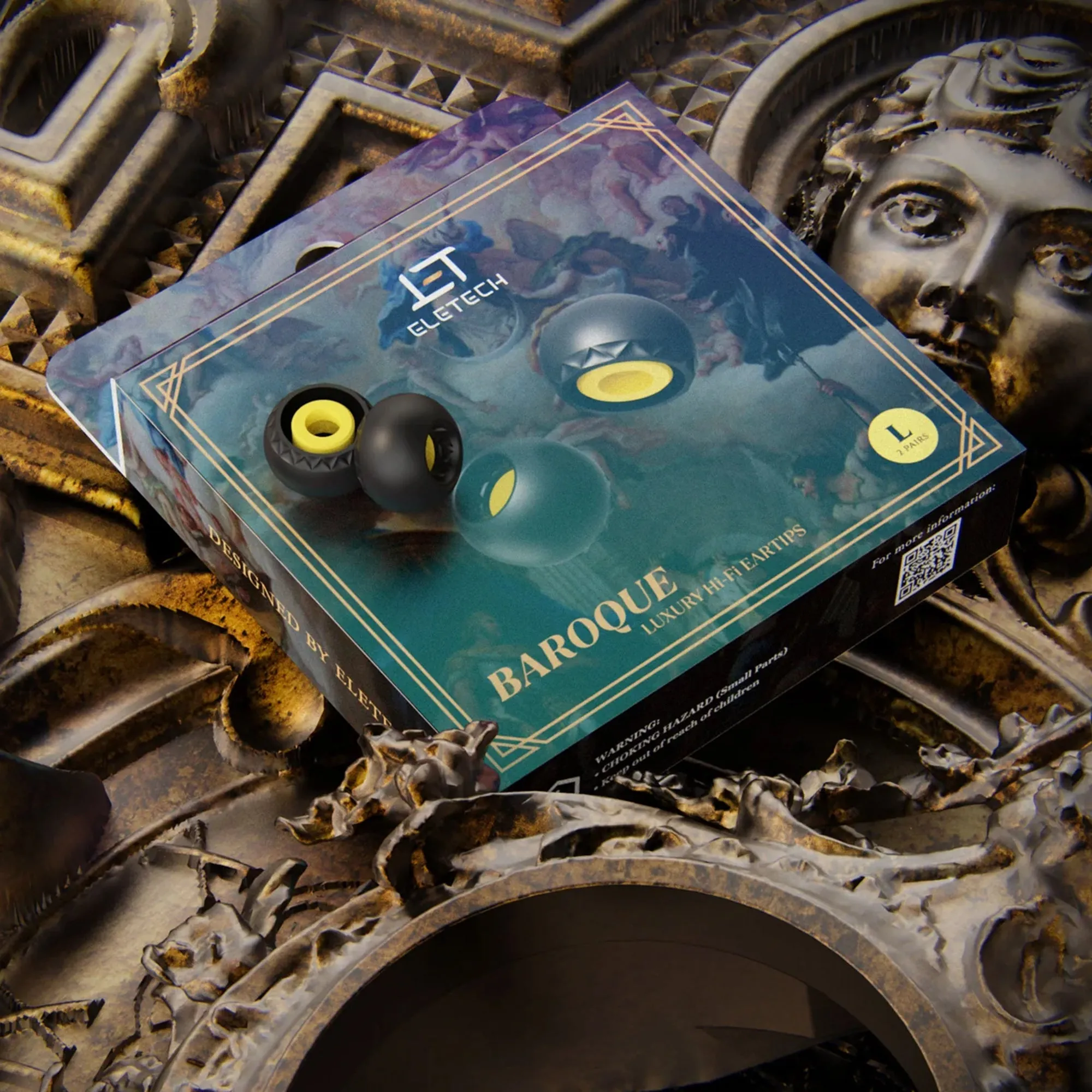 Eletech Baroque Luxury Hi-Fi Eartips