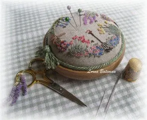 English Country Garden Pin Cushion Kit