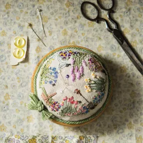 English Country Garden Pin Cushion Kit