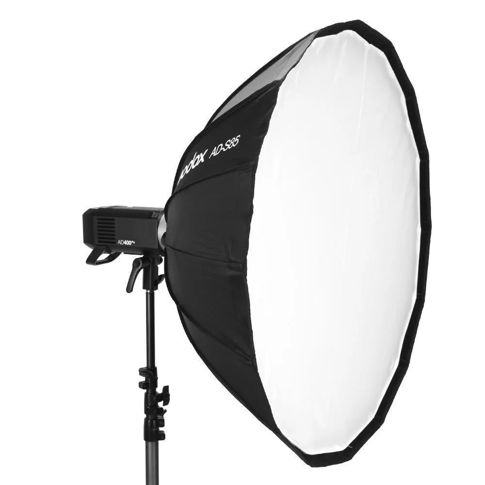 Godox AD400Pro Witstro Portable Strobe Kit (Flash, Stand, Softbox and Trigger) - Bundle