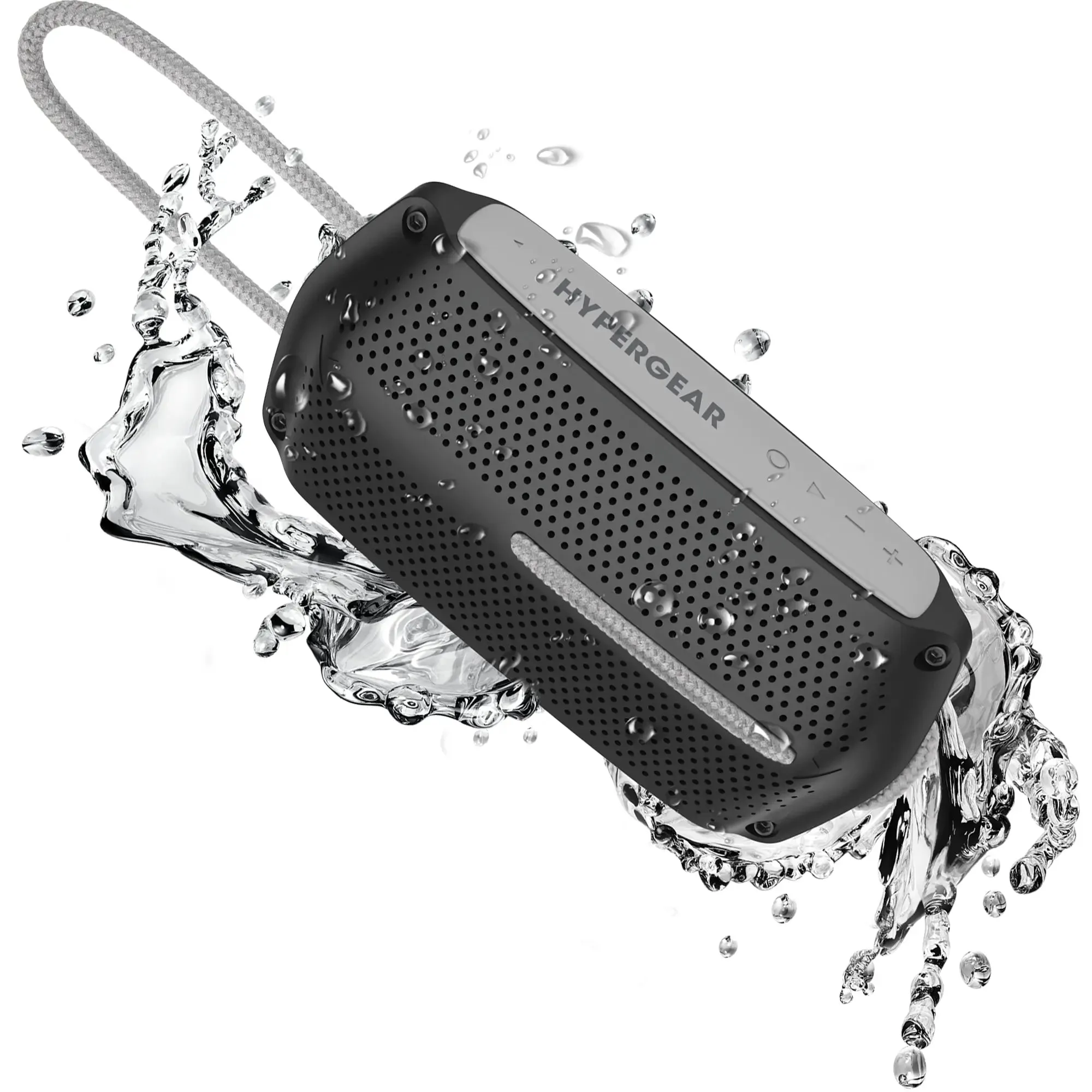 HyperGear Wave Water Resistant Wireless Speaker with Extended Battery -Water Resistant Speaker