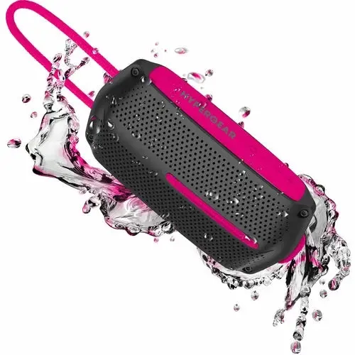 HyperGear Wave Water Resistant Wireless Speaker with Extended Battery -Water Resistant Speaker