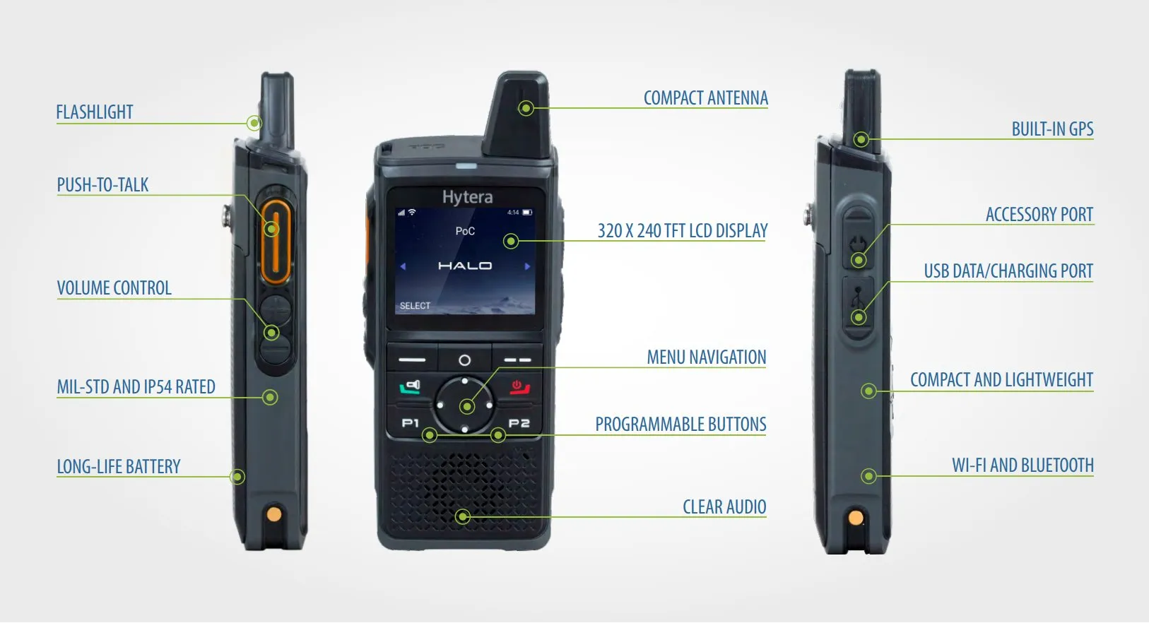 Hytera PNC370 Push-to-Talk Over Cellular Radios | EOL (End of Life)