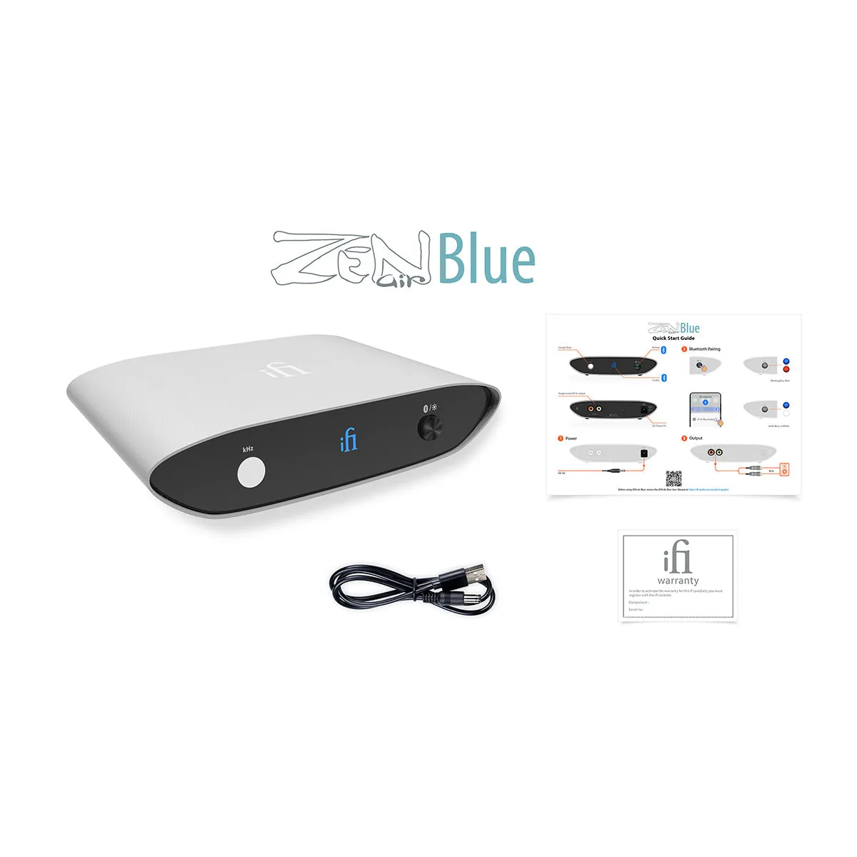 iFi ZEN Air BLUE Hi-resolution Bluetooth streaming (Open box)