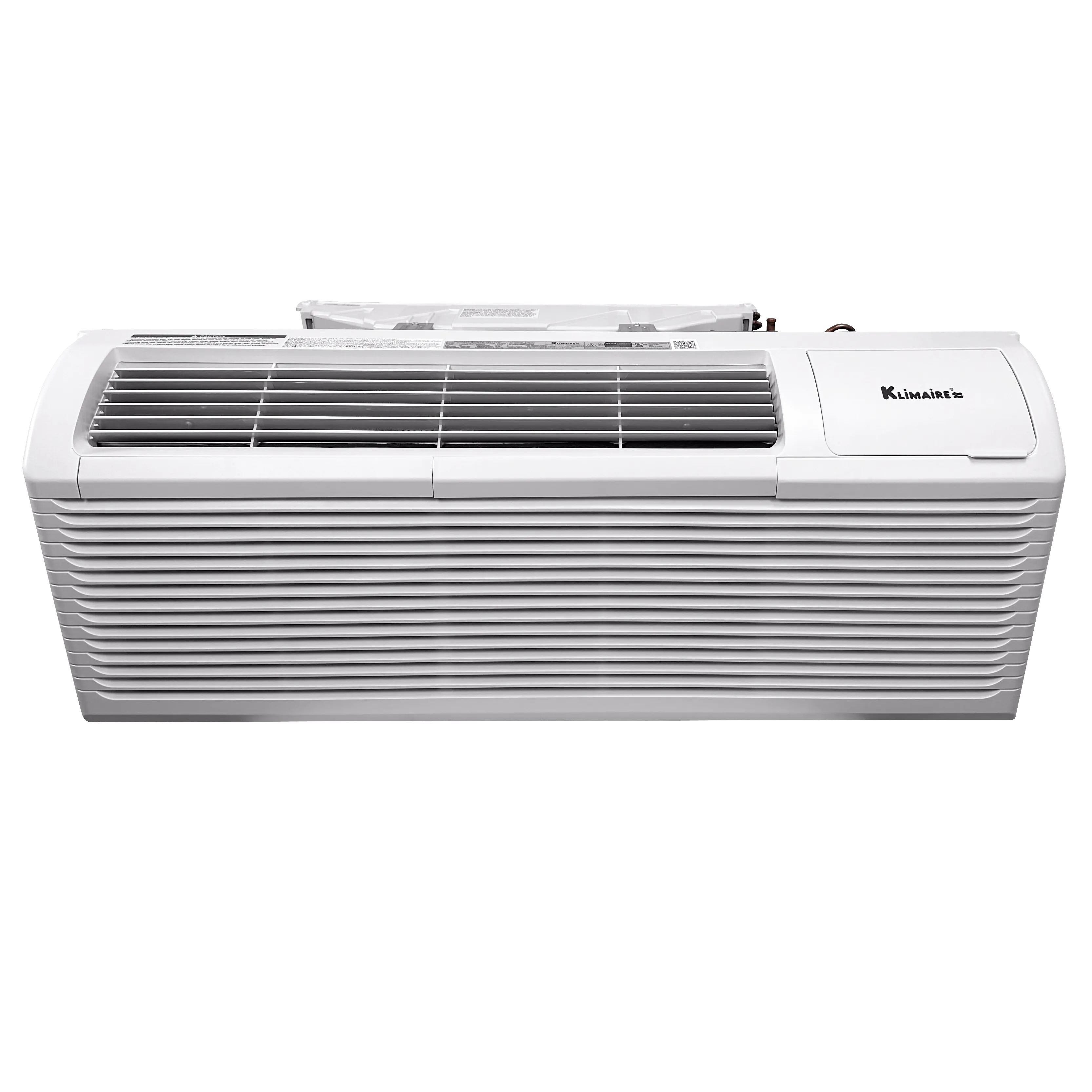 Klimaire PTAC 15,000 Btu Air Conditioner Heat Pump R-32 with 3.5kW Heater and Wi-Fi - 208-230V - 20A