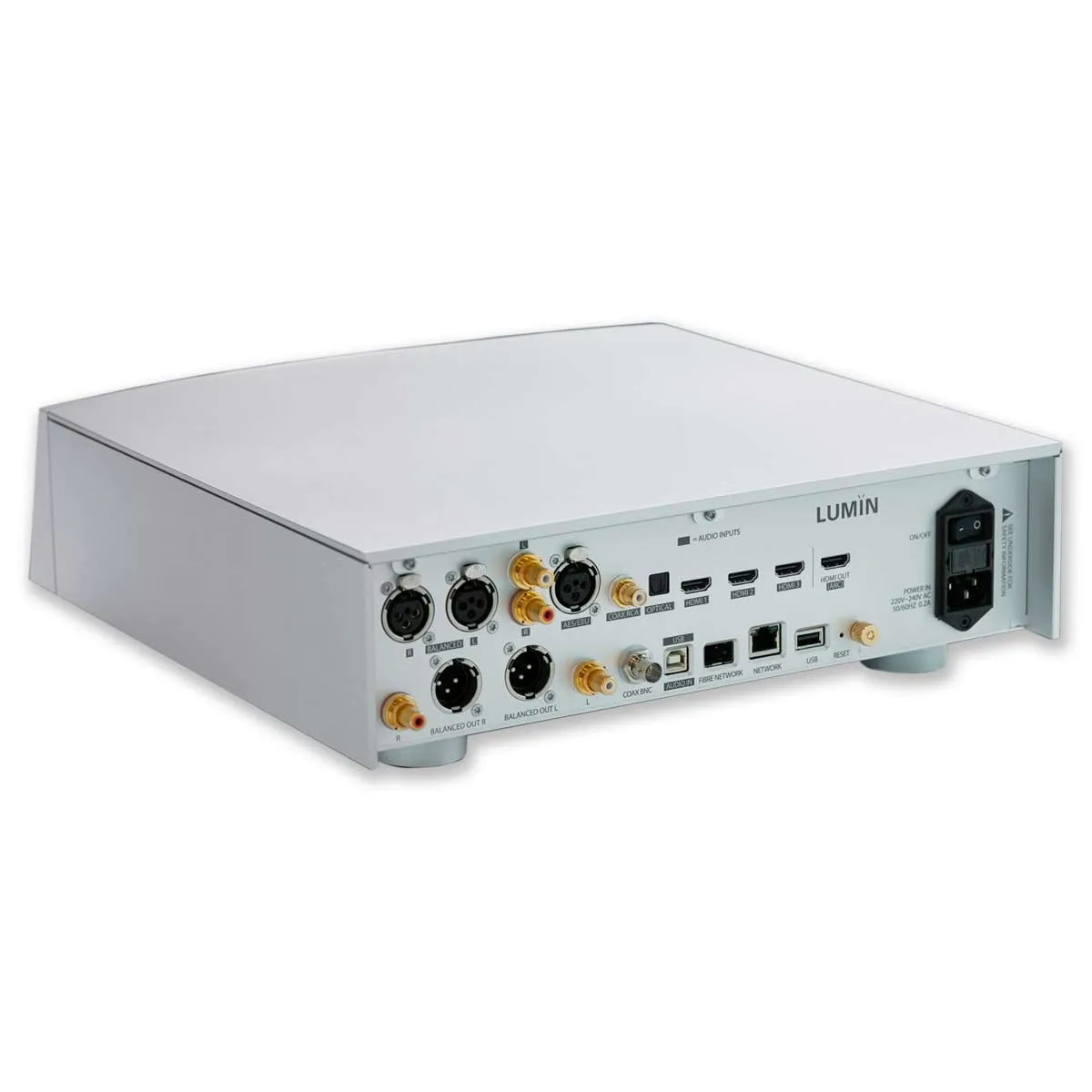 High-Performance LUMIN P1 Streaming Pre-Amplifier with Advanced Connectivity Features