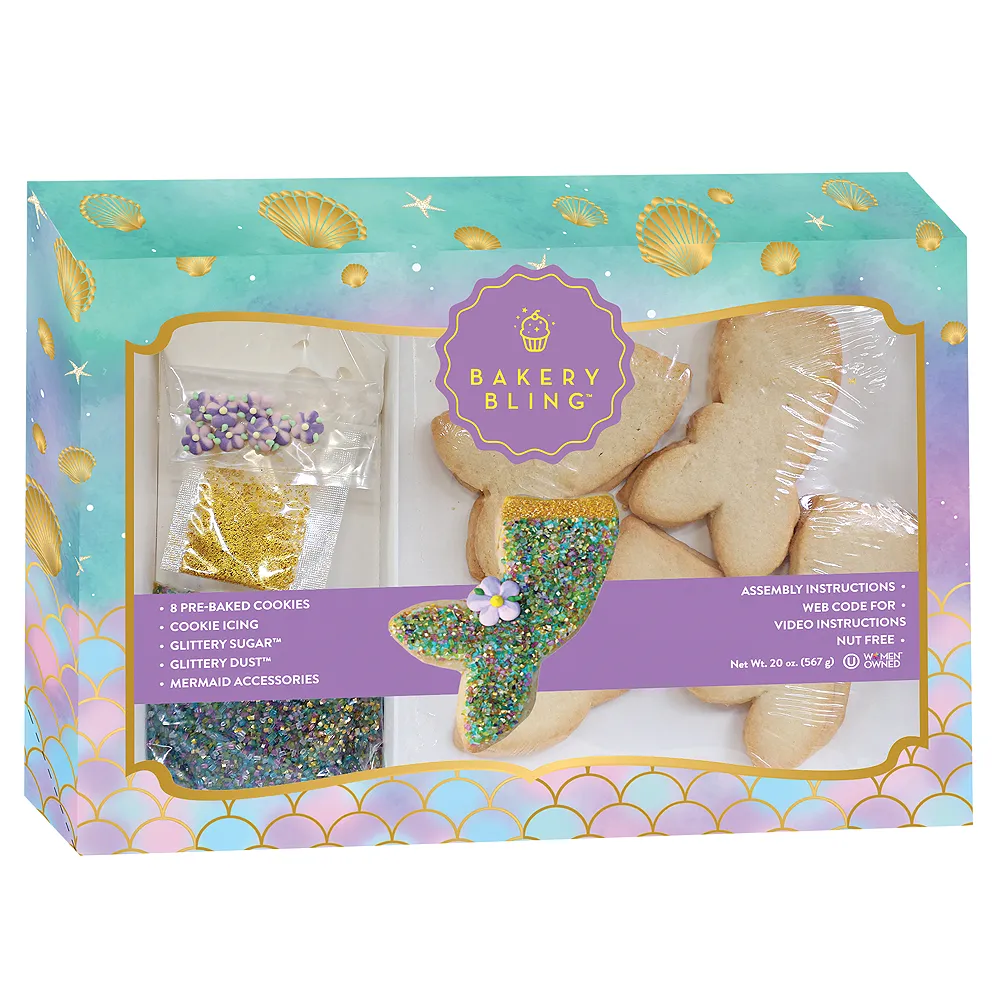 Mermaid Designer Cookie Kit