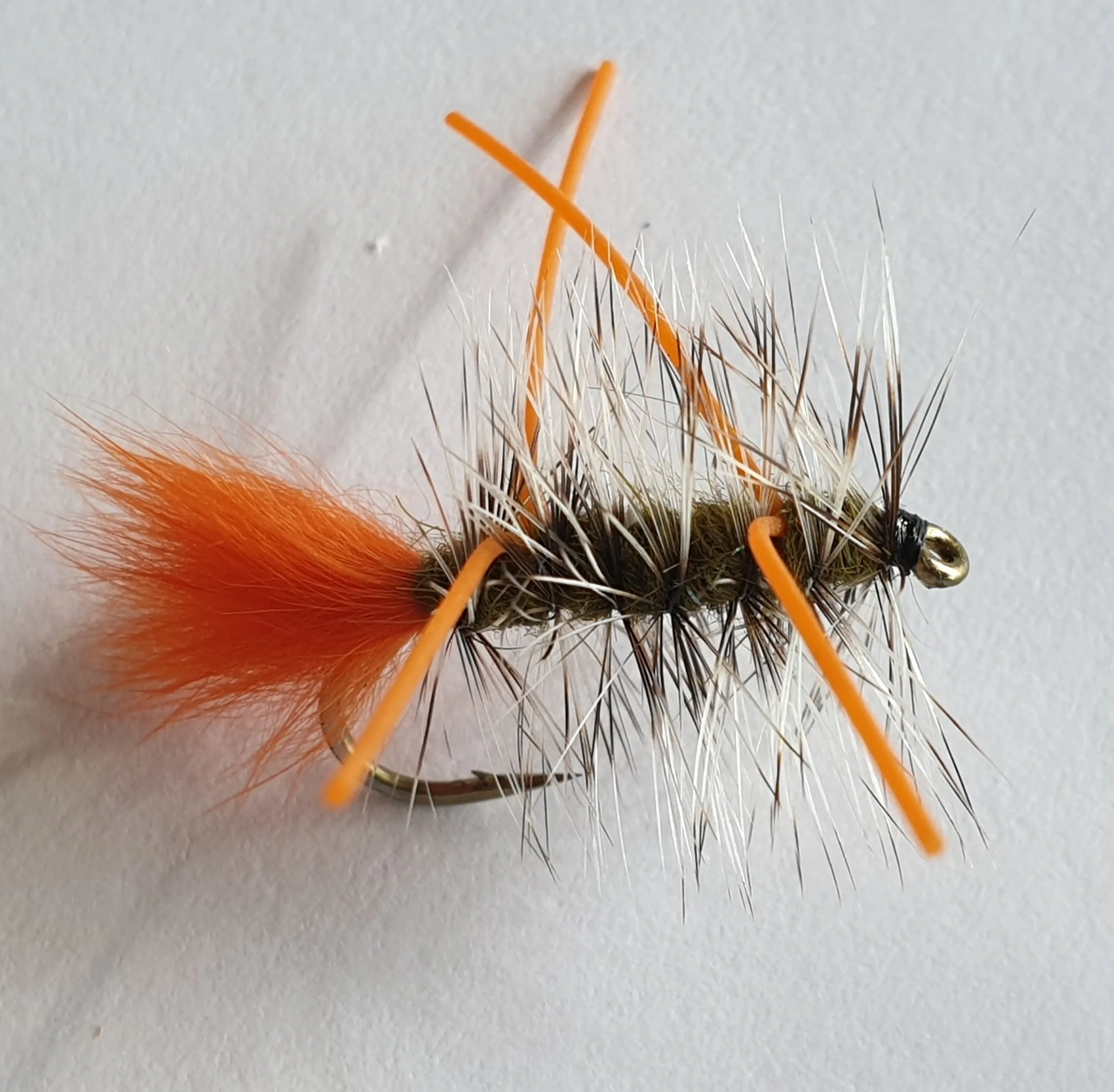 Mick Hall's Rubber Legged Wooly Worm