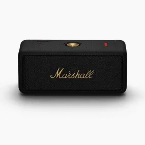 New - Marshall Emberton II Portable Bluetooth Speaker - Black & Brass