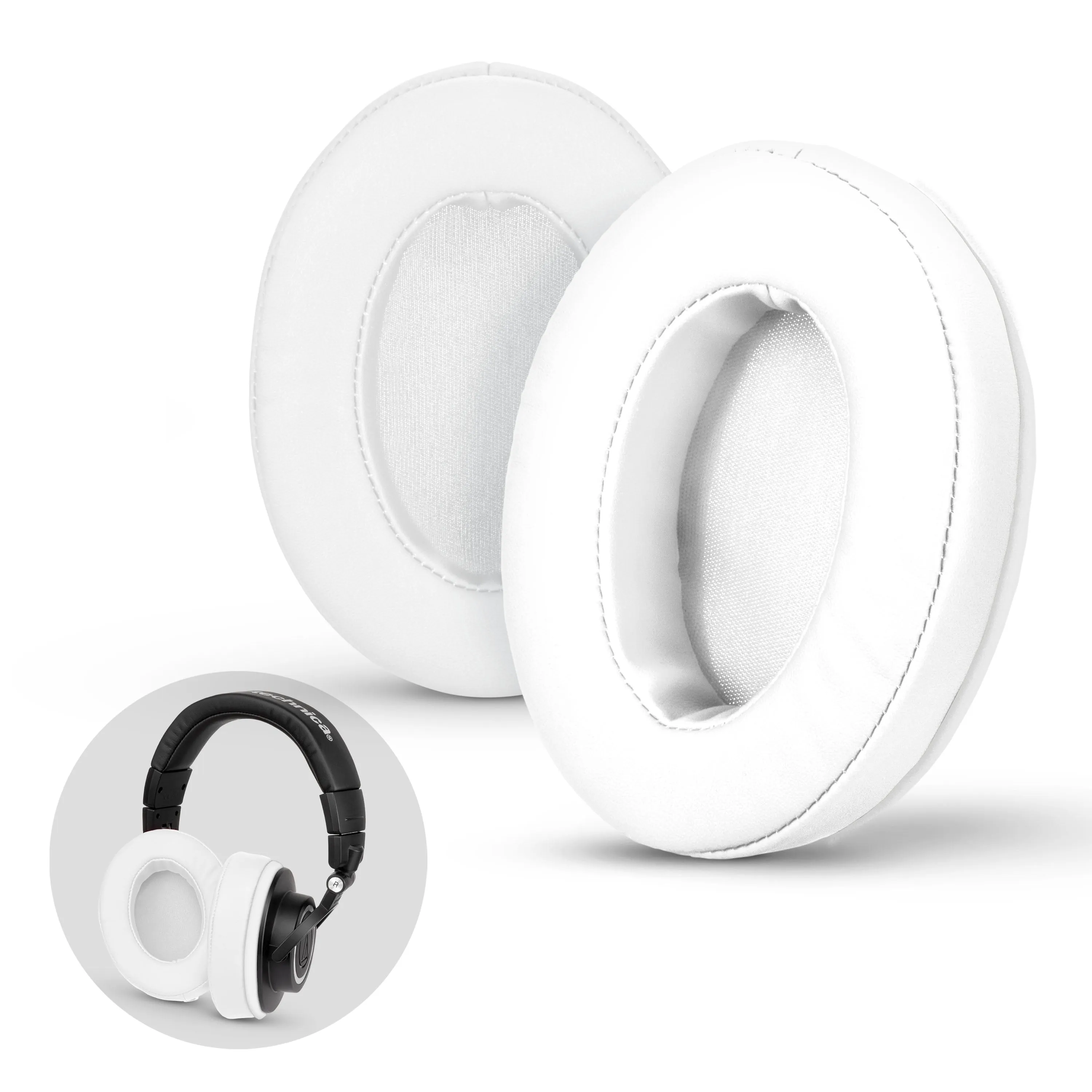 Oval Replacement Earpads - Suitable for many Headphones