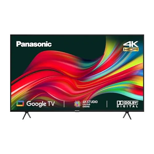 Panasonic 139 cm (55 inches) 4K Ultra HD Smart LED Google TV TH-55MX660DX (Black)