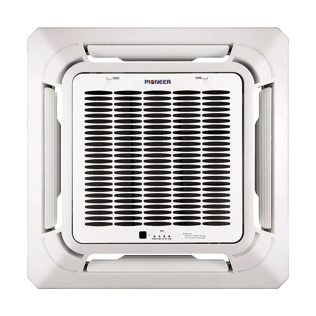 Pioneer® 12,000 BTU 21.5 SEER 115V SEER 8-Way Compact Cassette Mini-Split Air Conditioner Heat Pump System Full Set