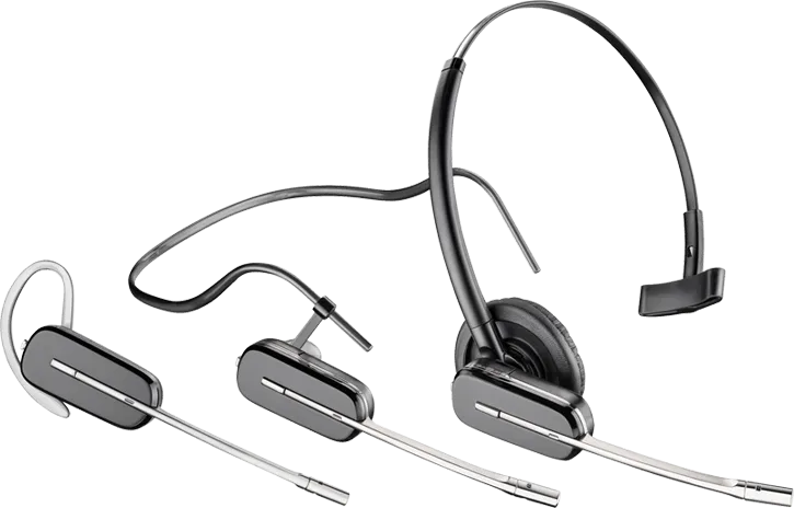 Plantronics 203949-01 Savi W445-M Wireless USB Headset - DISCONTINUED