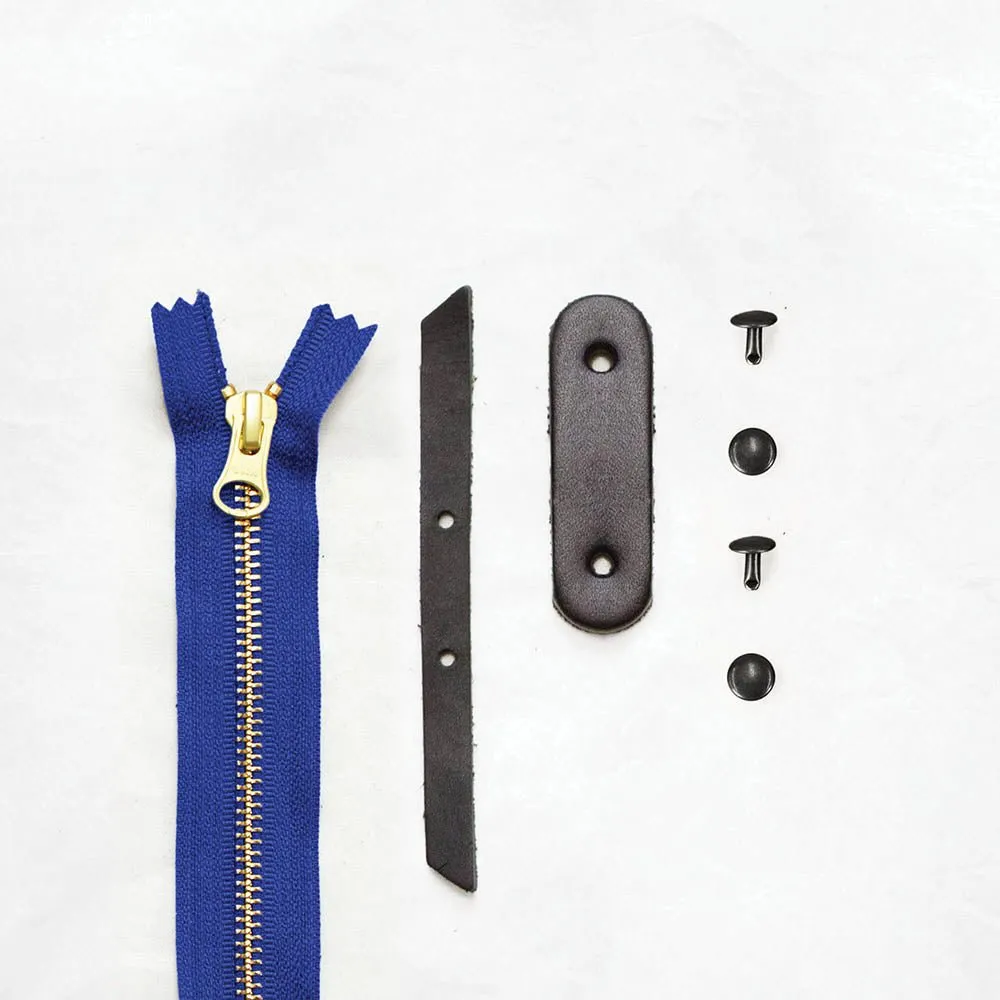 Portsmith - Black Zipper Closure Kit