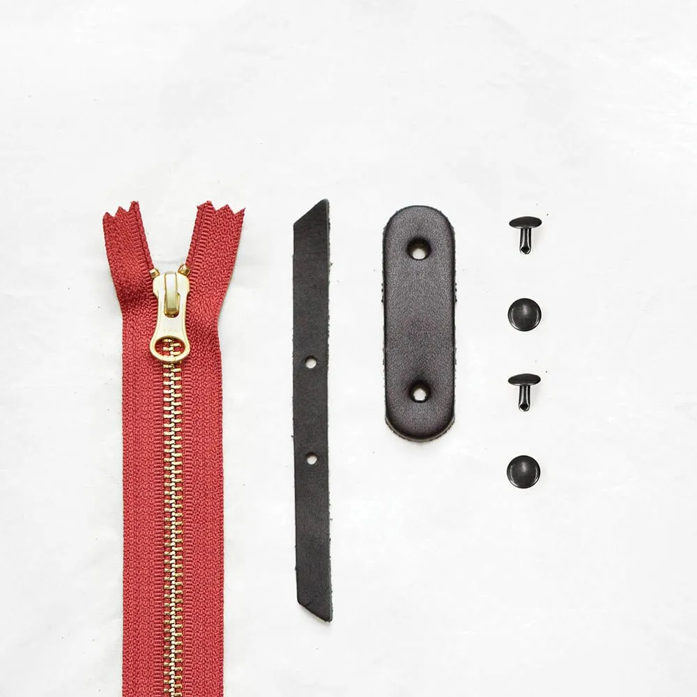 Portsmith - Black Zipper Closure Kit