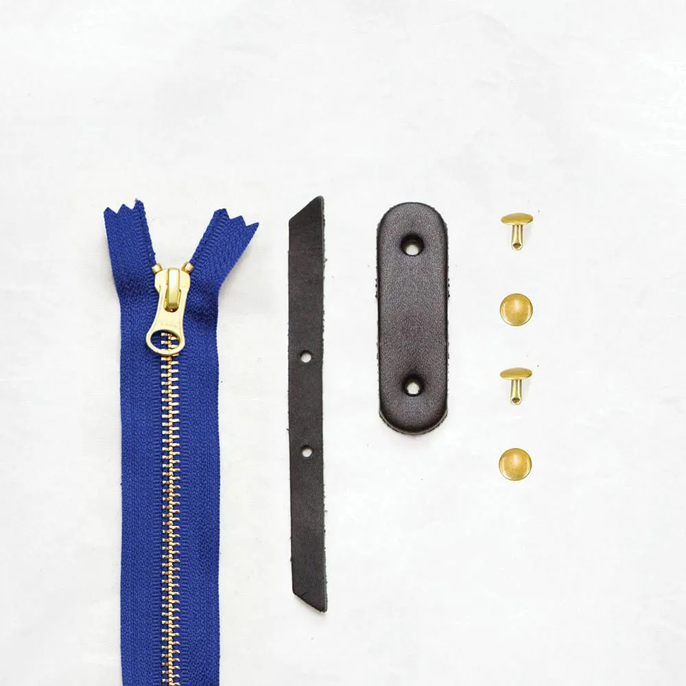 Portsmith - Black Zipper Closure Kit